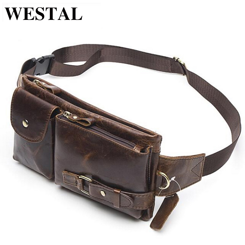 WESTAL Genuine Leather Waist P - Men Accessories For Travel ulasan dan harga