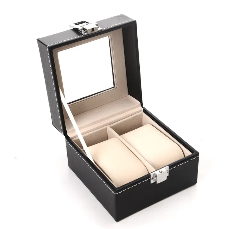 Hot Sale PU Leather Display St - Men Accessories Organiser ulasan dan harga