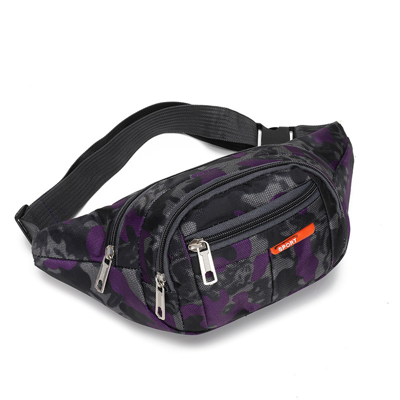 Camouflage Print Men Waist Bag - Men Accessories For Travel ulasan dan harga