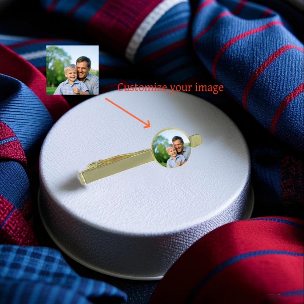 Custom Photo Engraved Text Tie - Men Accessories Photos ulasan dan harga