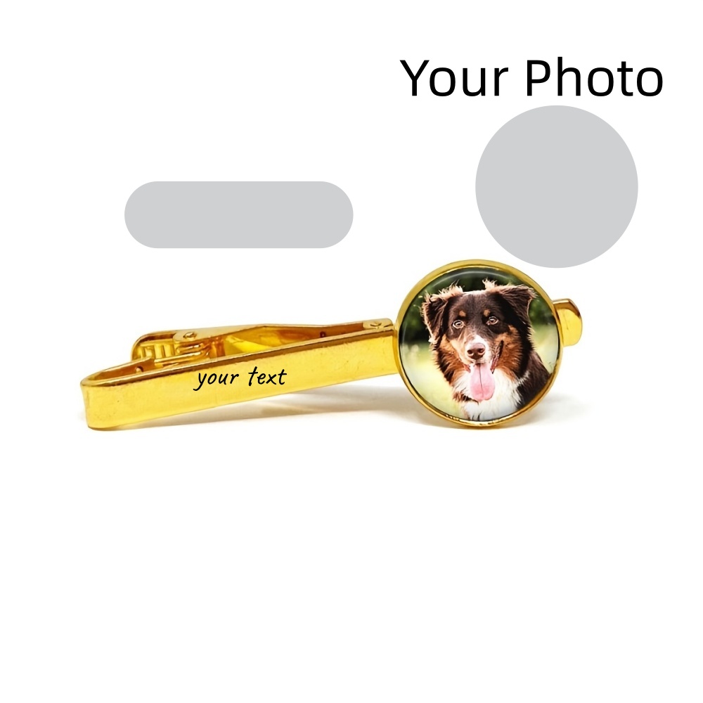 Custom Photo Engraved Text Tie - Men Accessories Photos ulasan dan harga