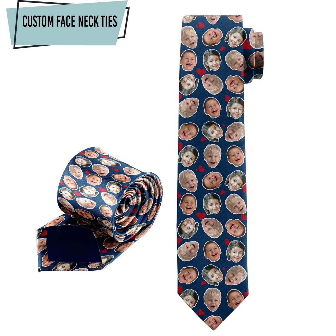 Personalize Your Photo Tie Fac - Men Accessories Photos ulasan dan harga